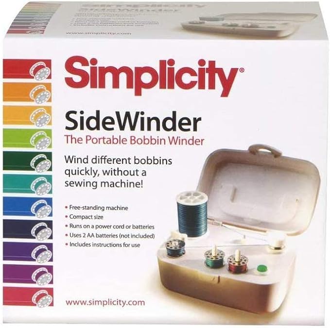 Simplicity SideWinder Portable Bobbin Winder Arts, Crafts