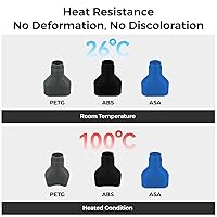 Vista 5 de FLASHFORGE - Filamento ASA para impresora 3D, 1.75mm Negro, bobina de 1kg (2.2lbs), precisión dimensional de +/- 0.02mm, duradero, alta resistencia