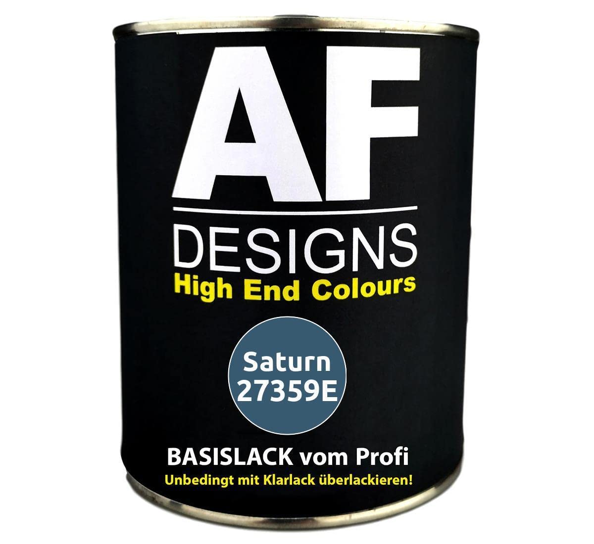 Alex Flittner Designs Peinture pour voiture Saturn 27359E - Bleu métallisé - 1 l