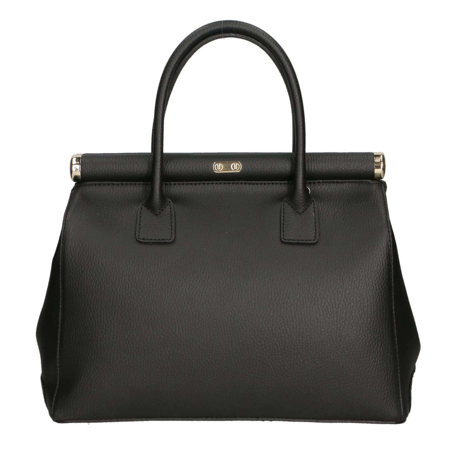 Chicca Borse Borsa Donna a Mano Pelle con Tracolla Bauletto