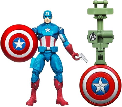 Miniatura 2 de Hasbro Marvel Avengers Movie Series Shield Launcher Capitán América Figura de acción