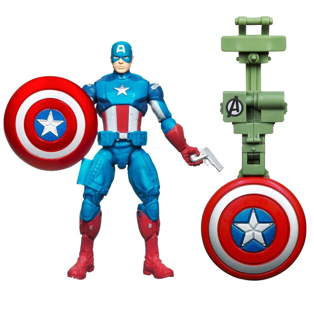 Marvel Avengers Movie Series 10 Shield Launching Captain America