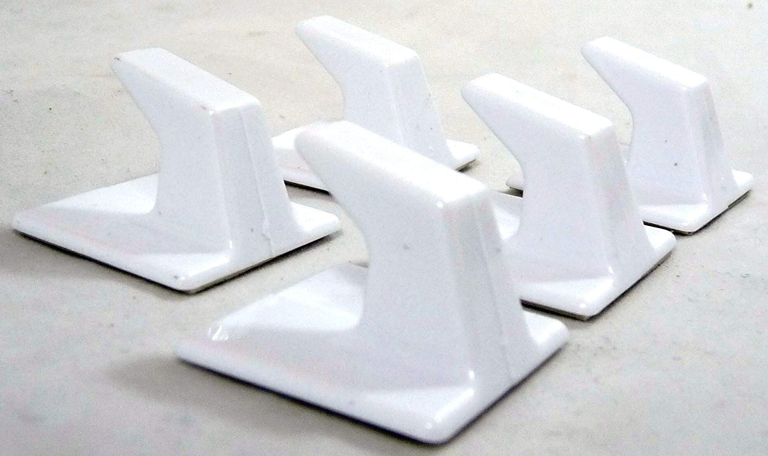 Starpack Home White Self Adhesive Hooks Small Square 5 Pc/S