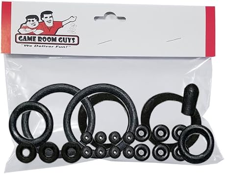 Game Room Guys Stern Guardians of The Galaxy Black Rubber Ring Kit