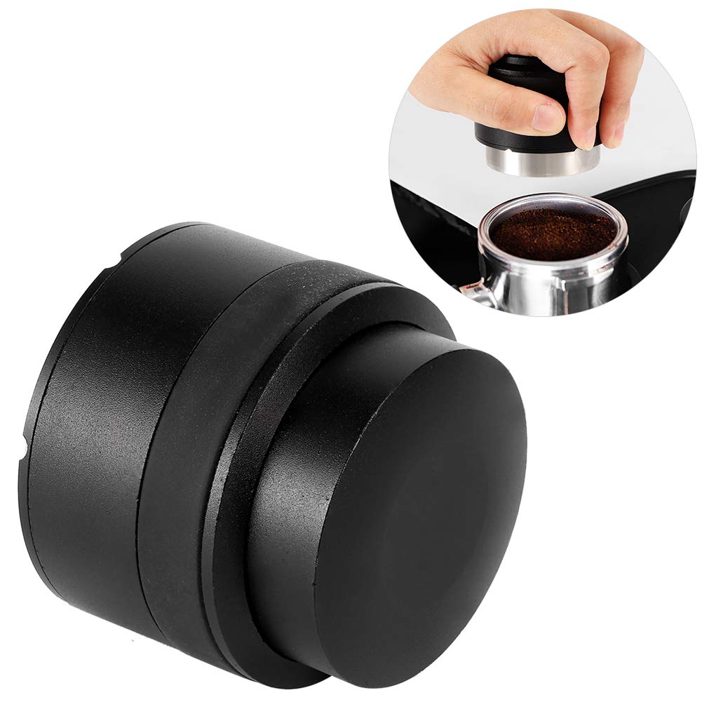 51 mm Edelstahl -Kaffee -Manipulations -Vertriebsabteiler -Tool, schwarzes Kaffeezubehör für Home Cafe Office, Lebensmittelqualitätsmaterial, einfach für bessere