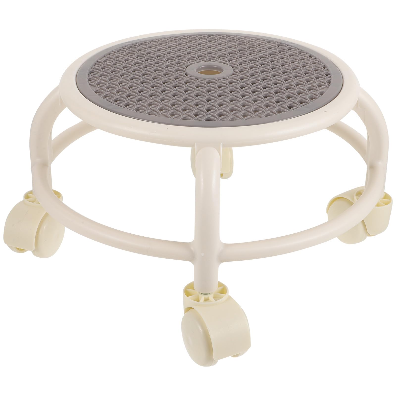 Tabouret rond à roulettes pour vos séances de pédicure confortables à la maison