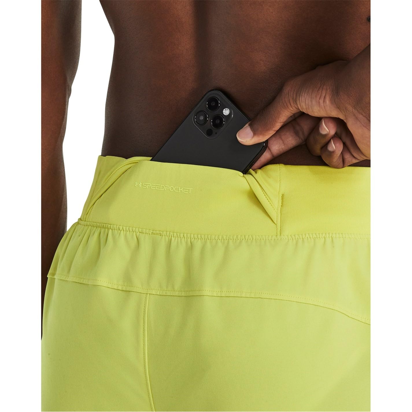 Under Armour Herren Launch Elite 7In Shorts Laufbekleidung Shorts Gelb - L