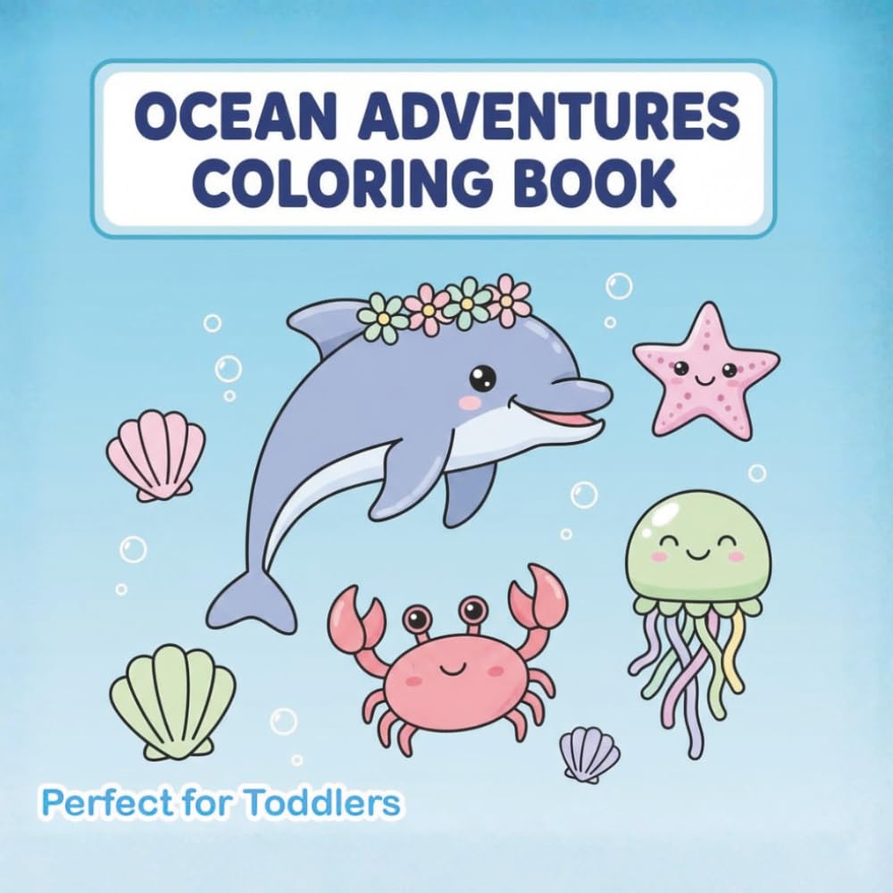 OCEAN ADVENTURES COLORING BOOK