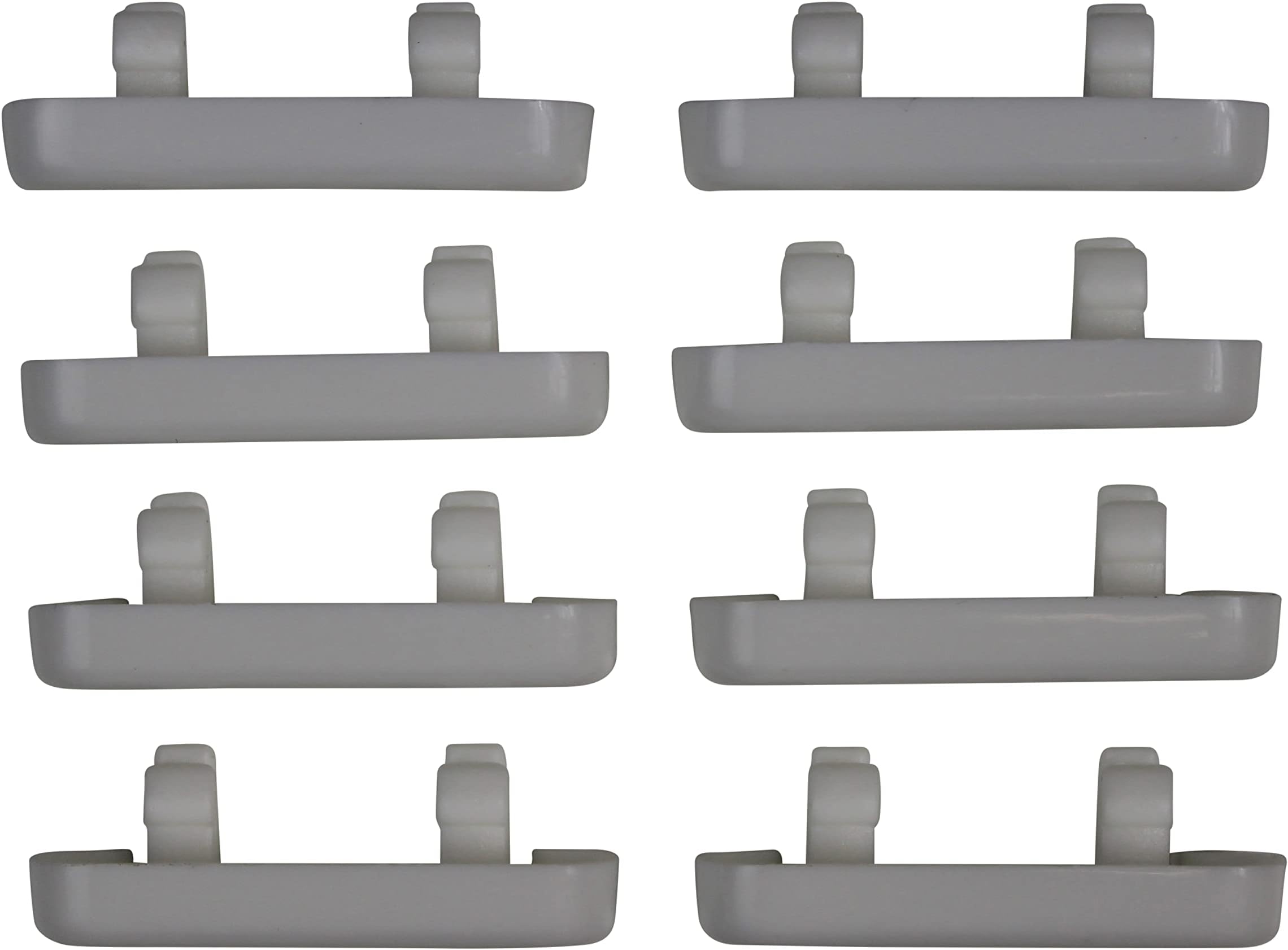 8 x PVC Window Drain Caps Weep Hole Drainage Covers uPVC Double Glazing White