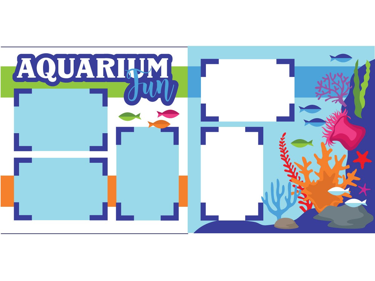 "Aquarium Fun" Scrapbook Kit
