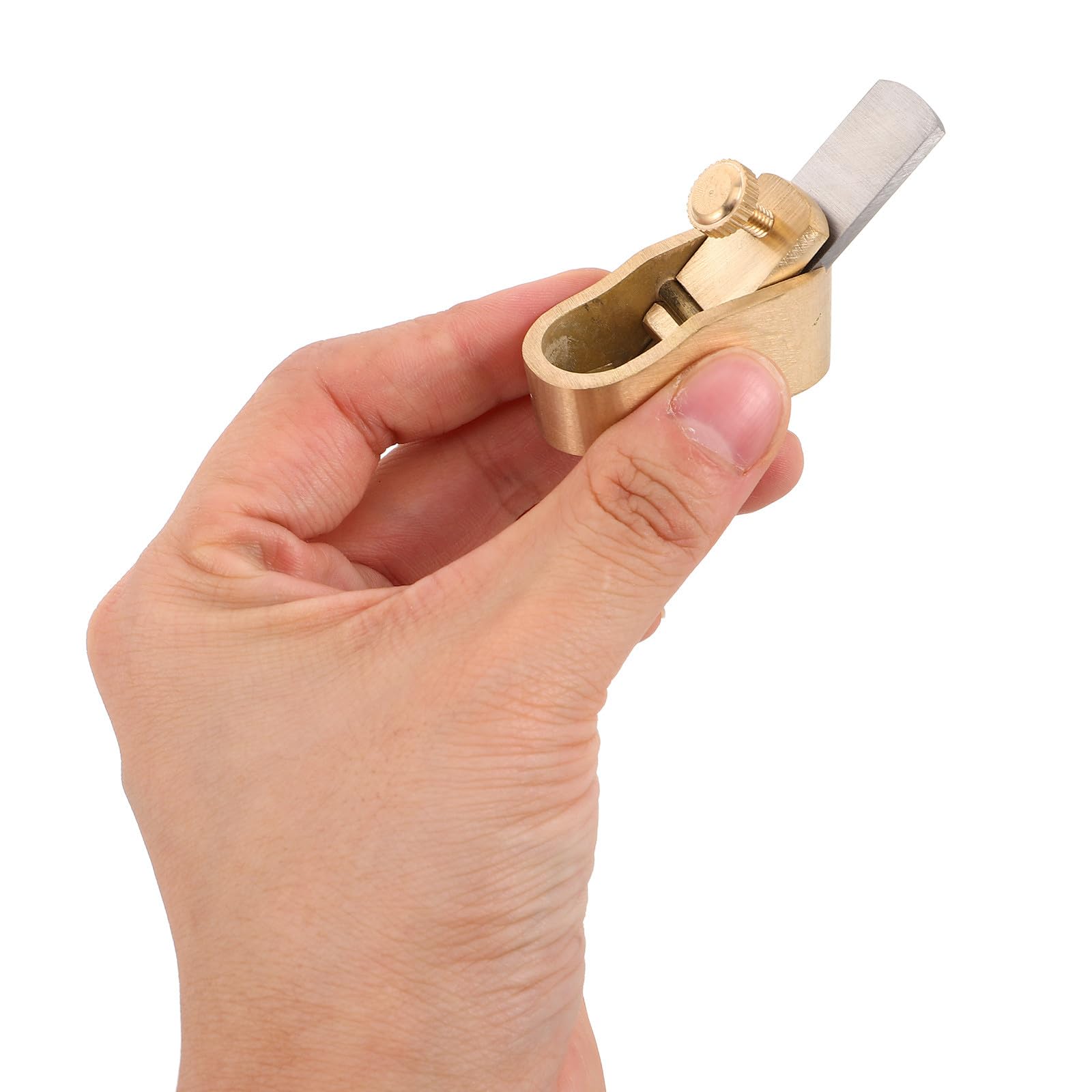 Toyvian Micro-rabot à Pouce en Laiton pour Lutherie Violon, Outil Mini pour Travail du Bois, Solide et Ergonomique, pour Atelier de Fabrication de Violons