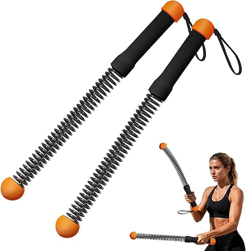 Cuerdas de batalla sin cuerda con peso - Paquete de 2 cuerdas de batalla portátiles inalámbricas para HIIT y Cardio herramienta de entrenamiento de