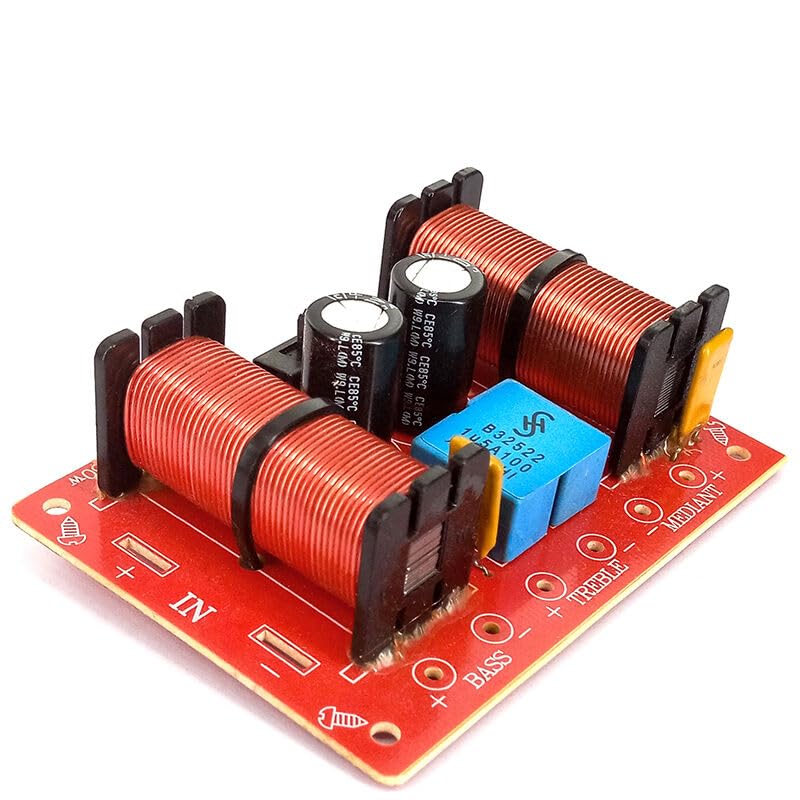 1pcs 150W 3 Way Audio Speaker Frequency Divider Loudspeaker Crossover Filter