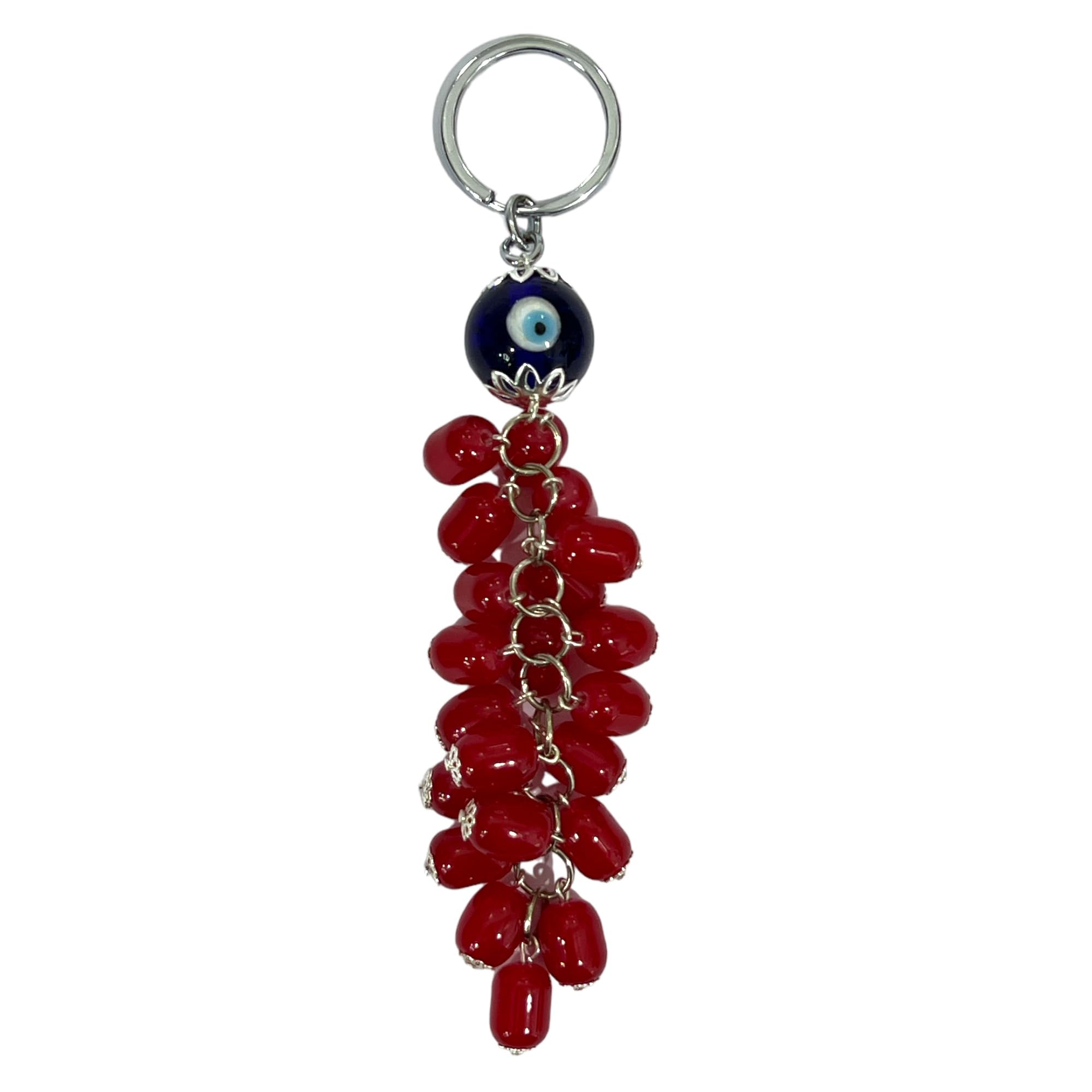 Evil Eye Keychain - Stainless Steel Gift -6