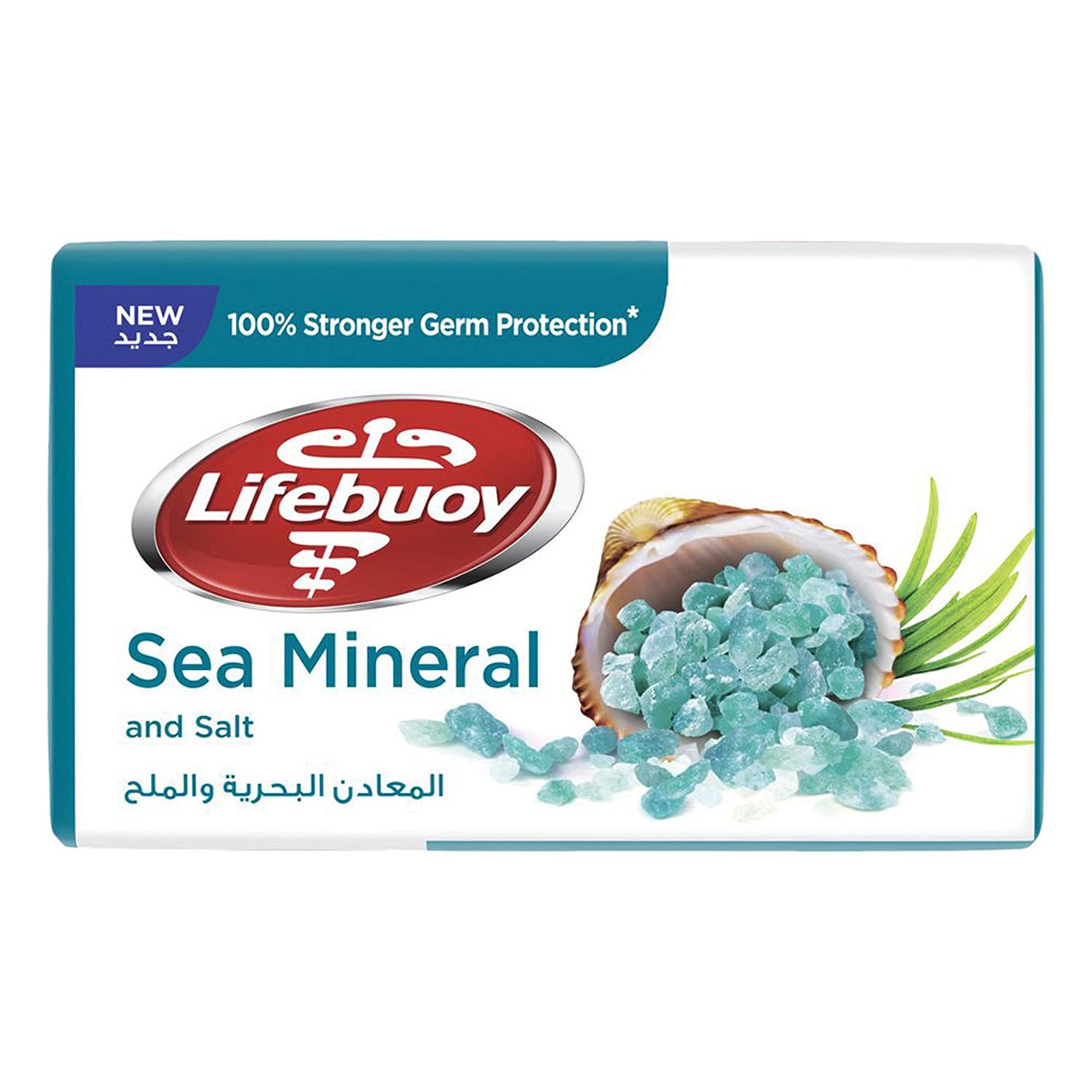 Lifebuoy Bar Soap Sea Mineral & Salt, 125 Gm