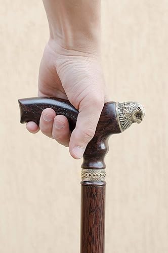 Miniatura 6 de Bastón de madera personalizado para hombres y mujeres de moda - búho - Bastón de madera con estilo bastones de madera elegante