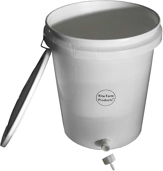 bucket with hose connection