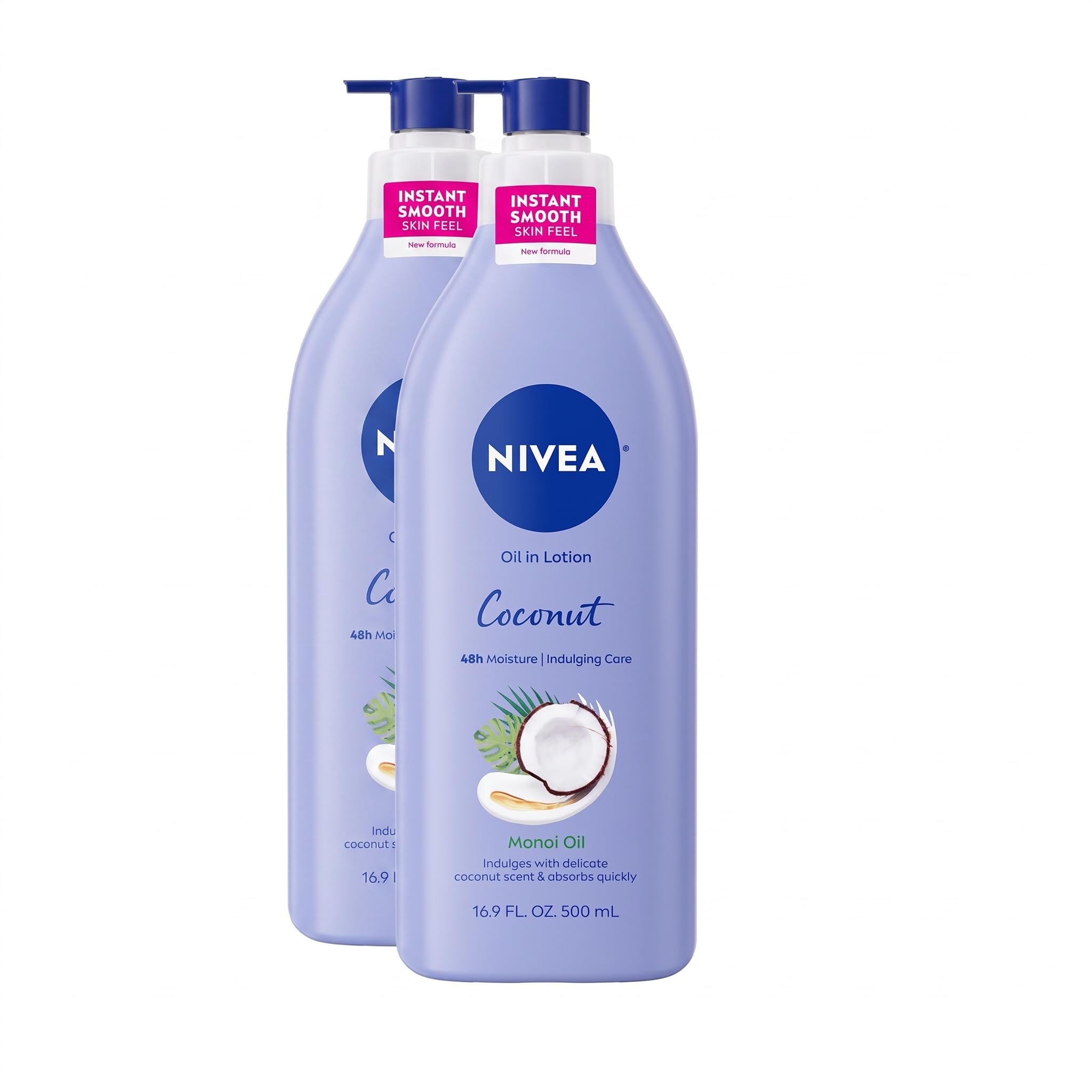 Amazon.com : NIVEA Oil Infused Lotion Coconut and Monoi Oil Body