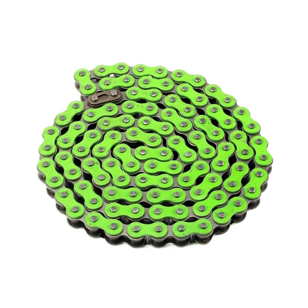 Catena di trasmissione verde 428/420 adatta for motociclette ATV GY6 GN125 da 90 cc, 110 cc e 125 cc.(TLL-420)