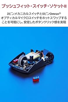 【新品未開封】ASUS ゲーミングマウス ワイヤレス ROG KerisP709 ASCII.jp：有線/2.4GHz/Bluetooth対応！最大36000DPIの軽量