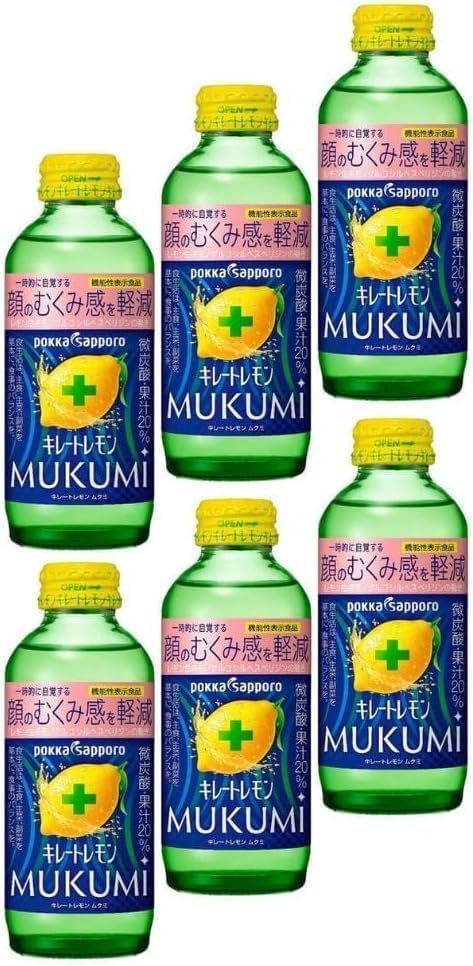 Amazon.co.jp: 【毎日ビタミン】キレートレモンMUKUMI 155ml×6本セット