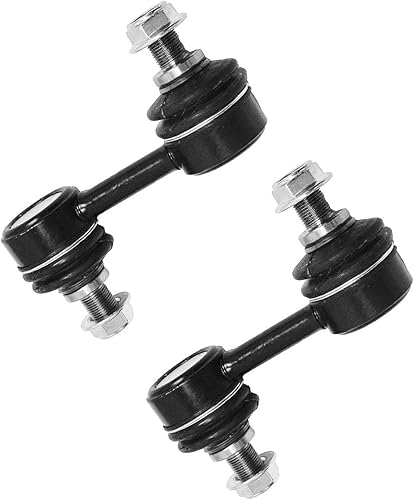 Miniatura 1913 de Detroit Axle - Kit de suspensión delantera de 10 piezas para Chevy Aveo Aveo5 Pontiac G3 Wave 2 Ready Struts Assembly 2 Enlaces de barra