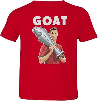 Portugal Soccer Champions - Ronaldo Goat Tribute Toddler T-Shirt
