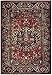 SAFAVIEH Vintage Hamadan Collection Accent Rug - 4' x 6', Red & Multi, Oriental Persian Design, Non-Shedding & Easy Care, Ideal for High Traffic Areas in Entryway, Living Room, Bedroom (VTH215A)
