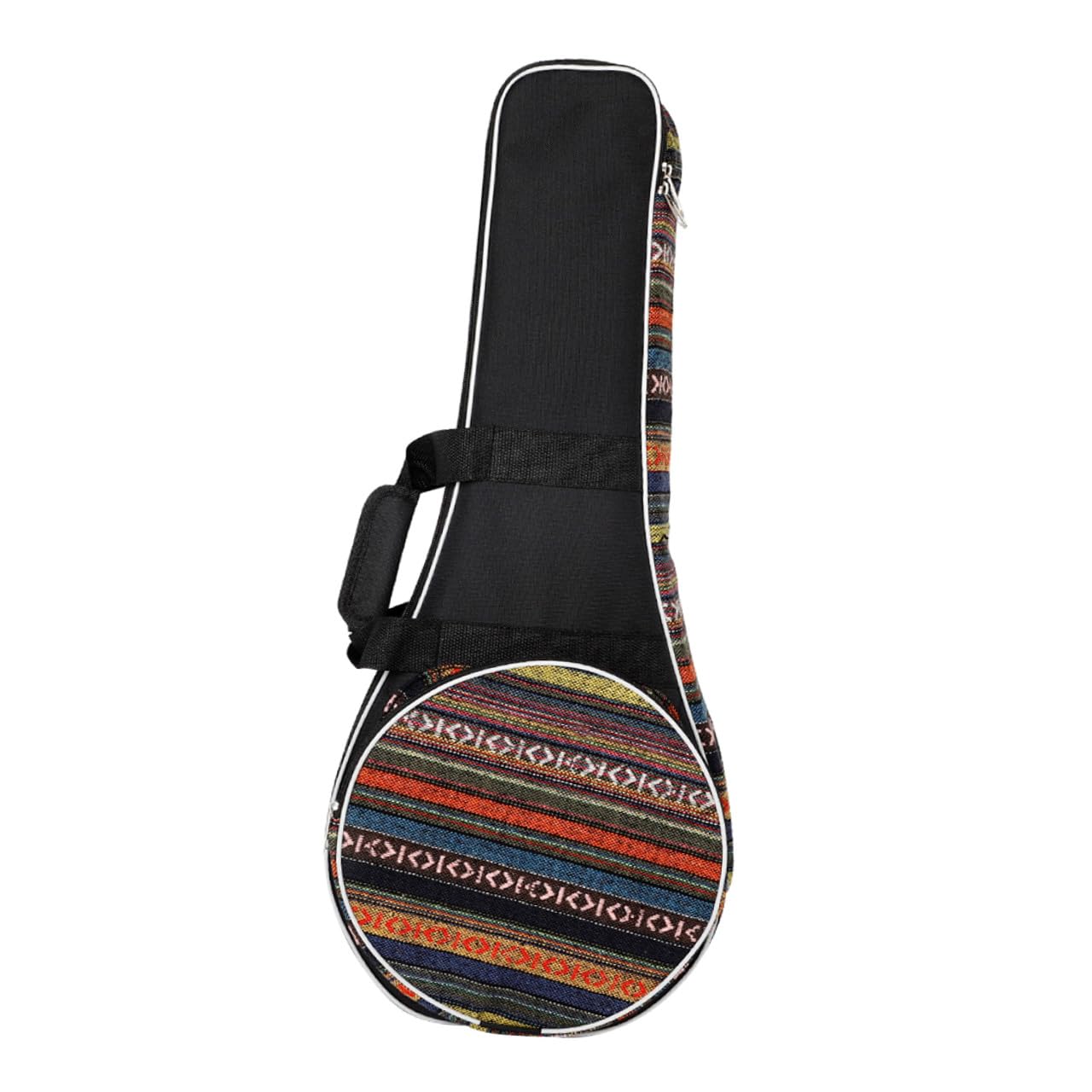 Baluue Borsa Pratica da Trasportare per Mandolino Oxford Stile Nazionale Doppia Funzione a Zaino e Mano Imbottita e Spessa per Viaggi