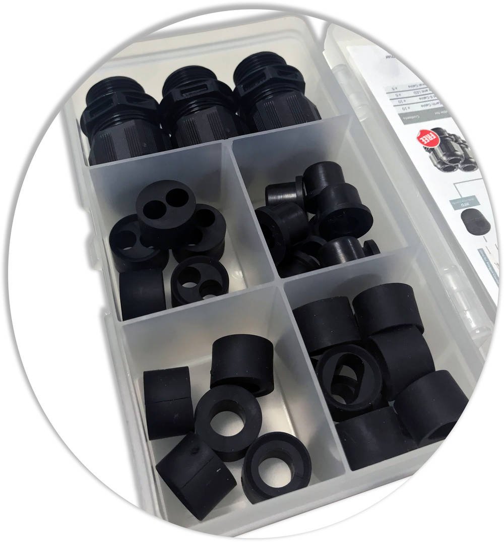 Wiska WinserKit Cable mamagement Solution. Sealing Insert Kit - Image 2