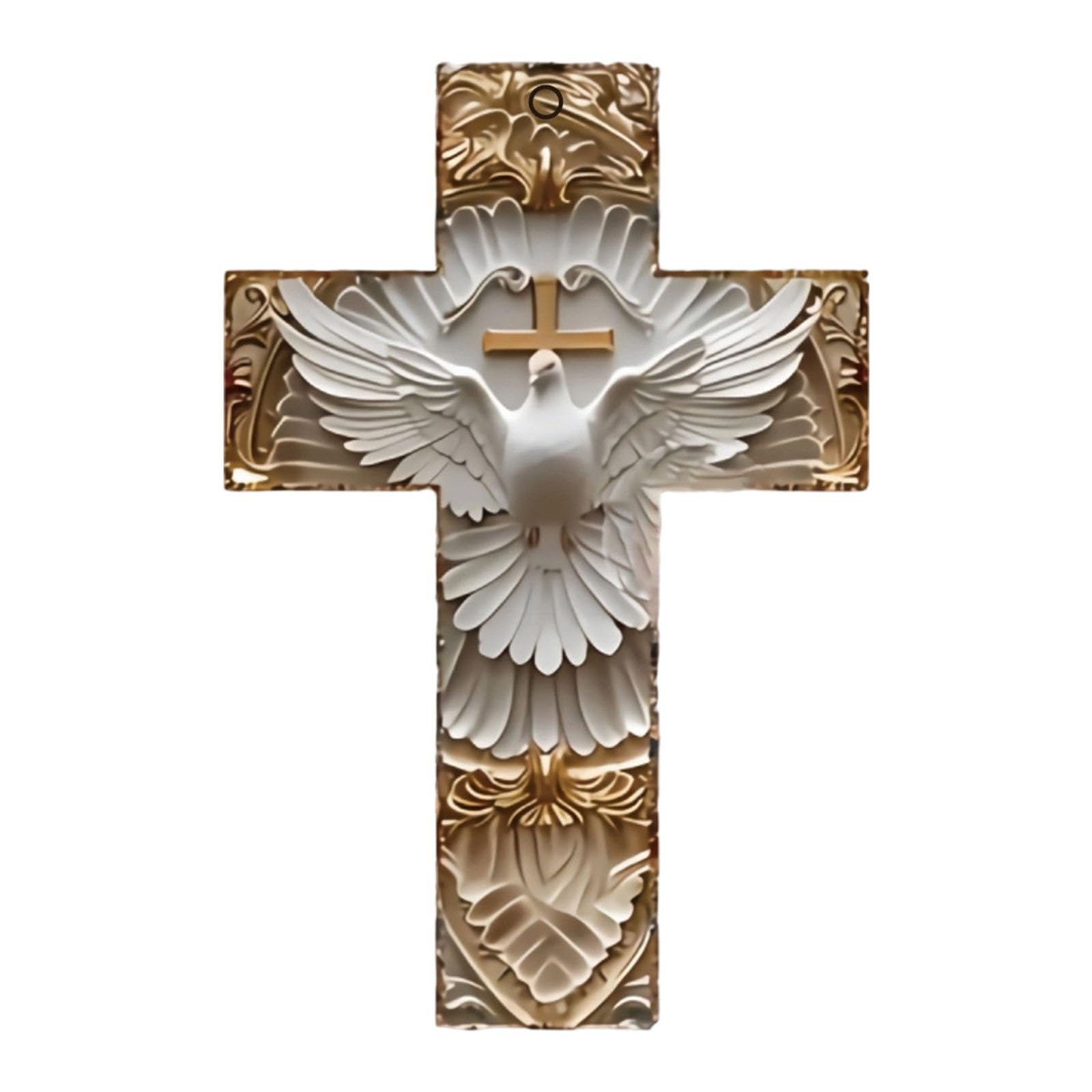 Crosses Christmas Ornament Acrylic for Tree Hanging Decorations Religious Gift Religious for Xmases Tree