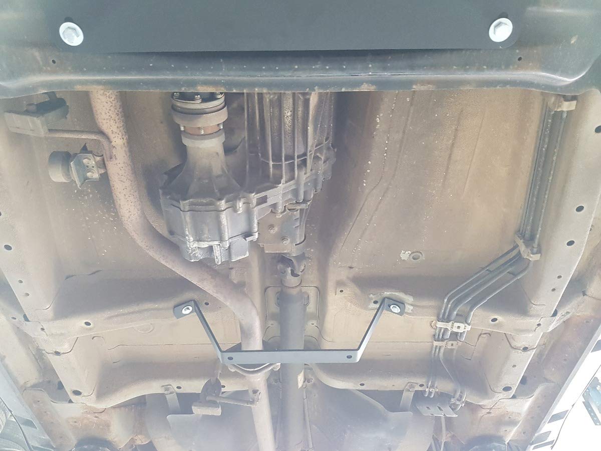 Protección metálica bajo caja de distribución compatible con Suzuki Grand Vitara 2 2005-2019