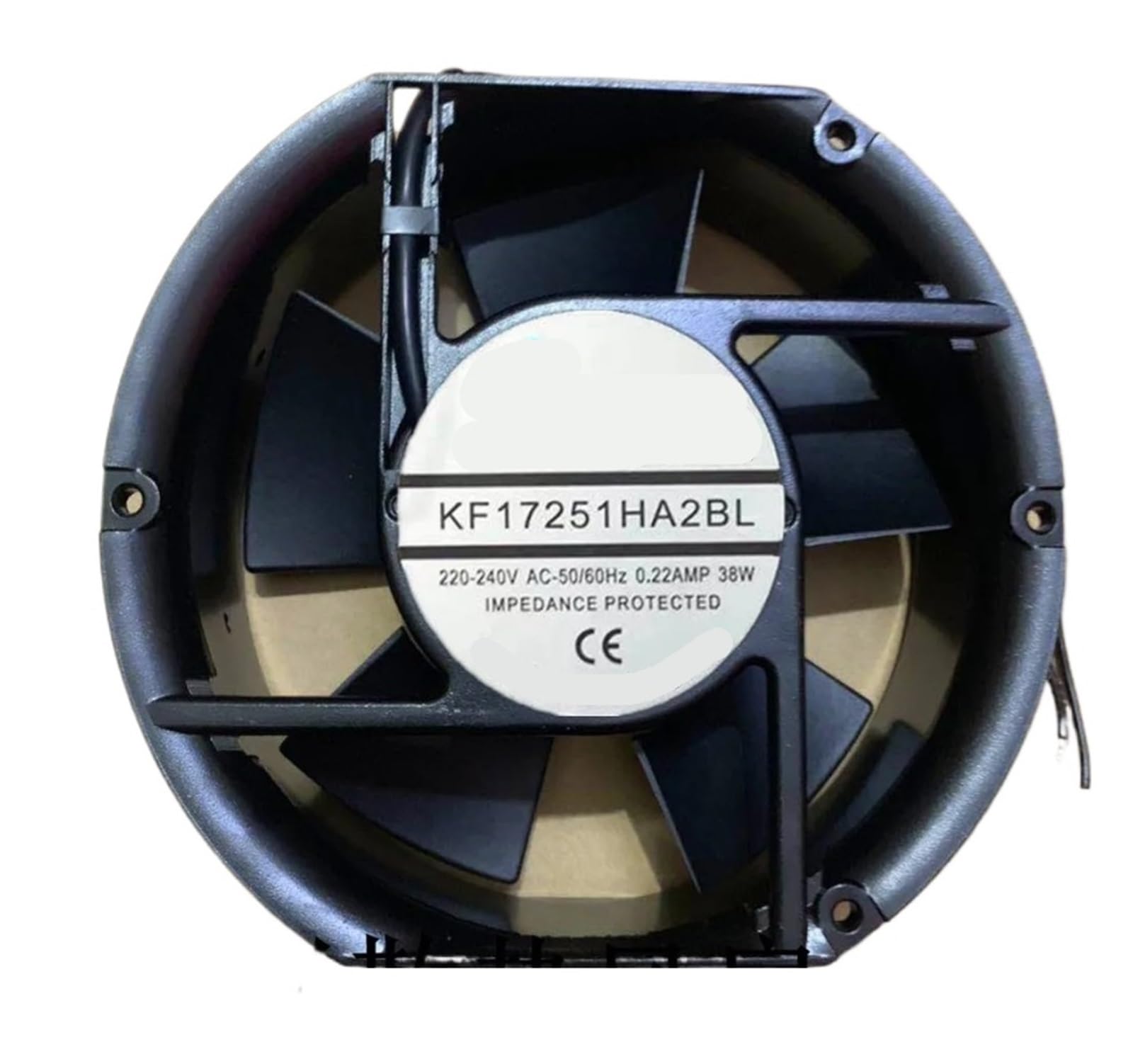 WEUSANXPL KF17251HA2BL AC 220-240V 0.22A 172x172x51mm Cooling Fan