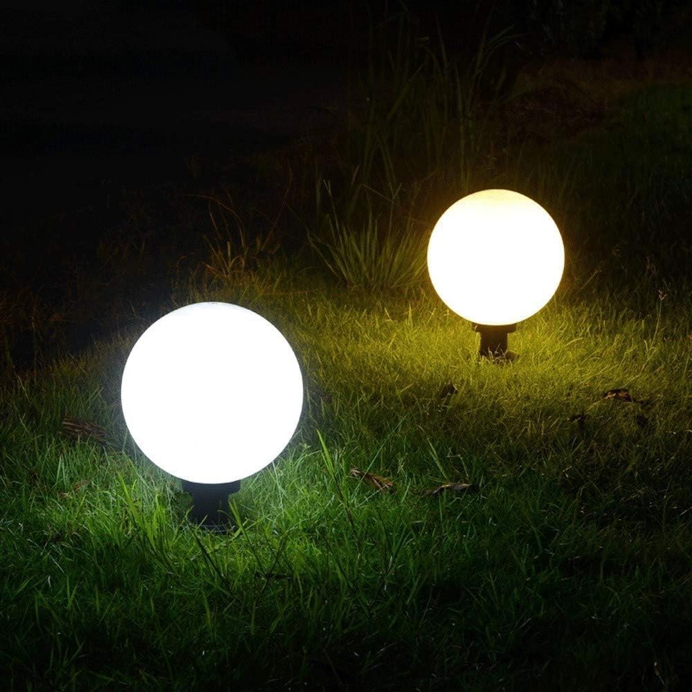 Sferyczna sferyczna lampa słupkowa solarna wodoodporna krajobrazowa stołowa dekoracyjna ogrodowa lampa uliczna(30cm)