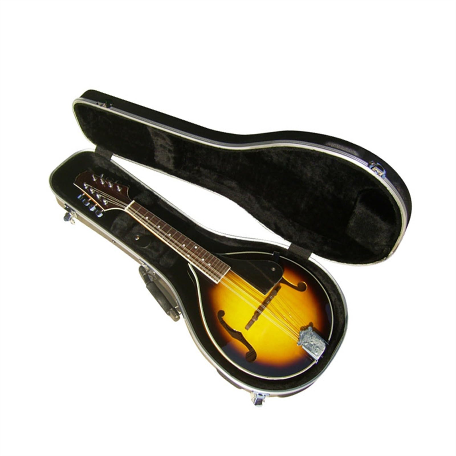 Kit d'instruments pour mandoline Mandoline À Huit Cordes En Bois Massif Faite À La Main Avec Étui En ABS