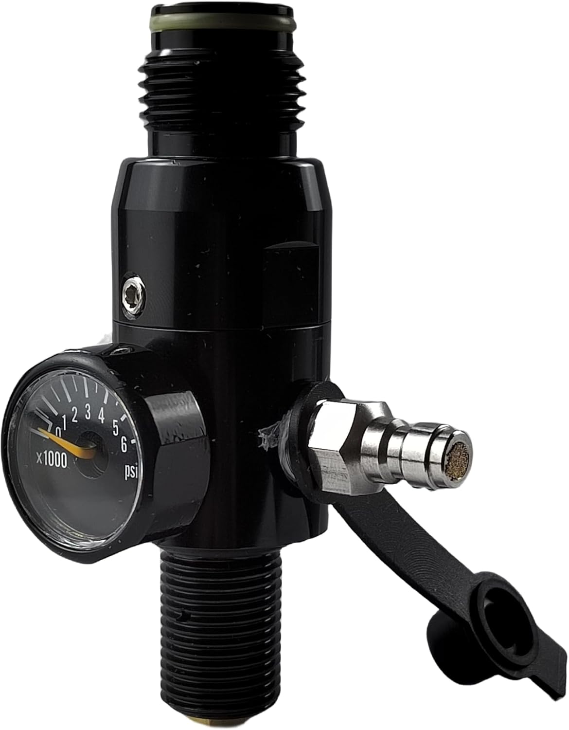 13ci 3000/1100psi Paintball Tank hpa Tank System，13ci pcp air Tank Paintball air Tank Compressed air Tank with 3000psi Input 1100psi Output Paintball Regulator