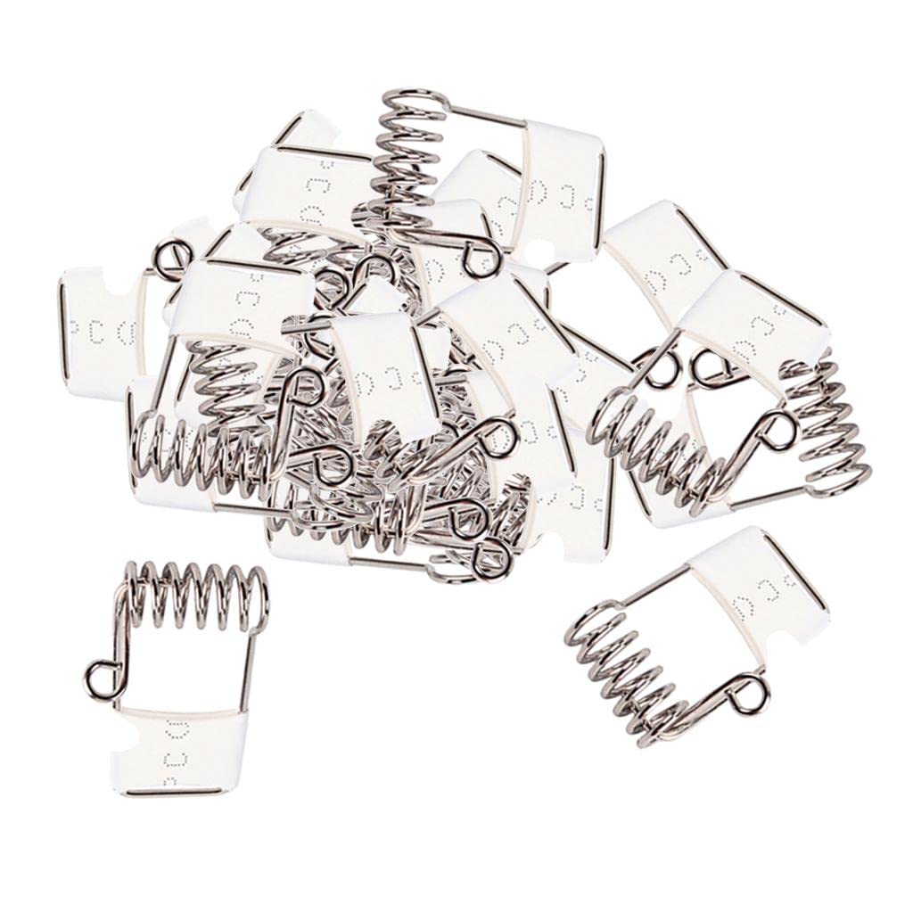 ATORSE 30Pcs Led Panel Spring Clip Ceiling Lamp Spotlight Fixed Circle Spring Clip-image-17