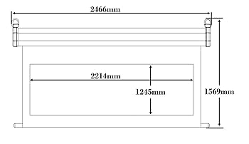 電動スクリーン リモコン付き 動作確認済 ホームシアター スクリーン Y1718 電動スクリーン リモコン付き 動作確認済 ホームシアター