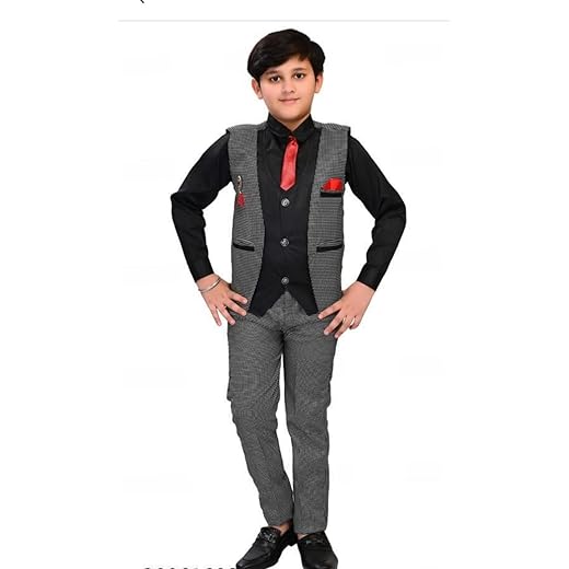 Boys Festive Party Shirt & Pant Set