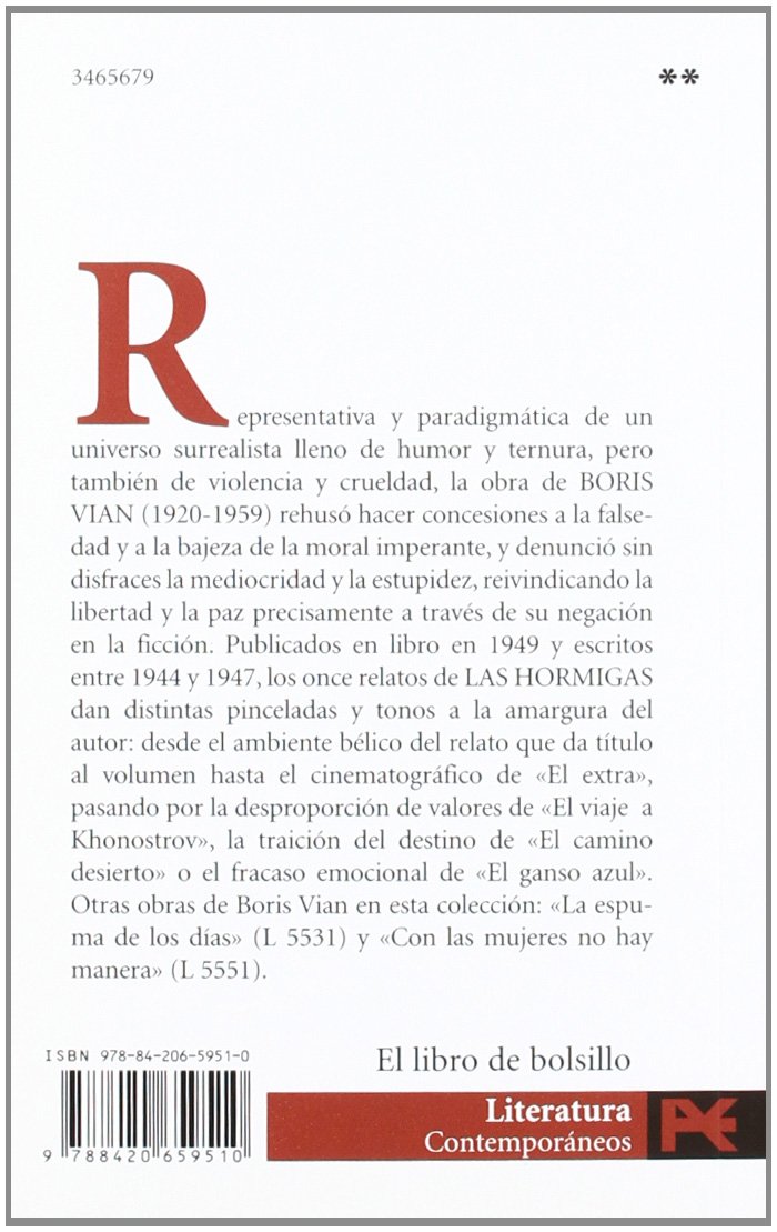 Las hormigas (El libro de bolsillo - Literatura)