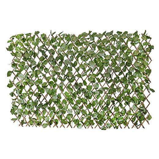 Verseo Faux Ivy Greenery Yard Decoration, Ivy Hedge Privacy Screen, Expandable (1 Piece)