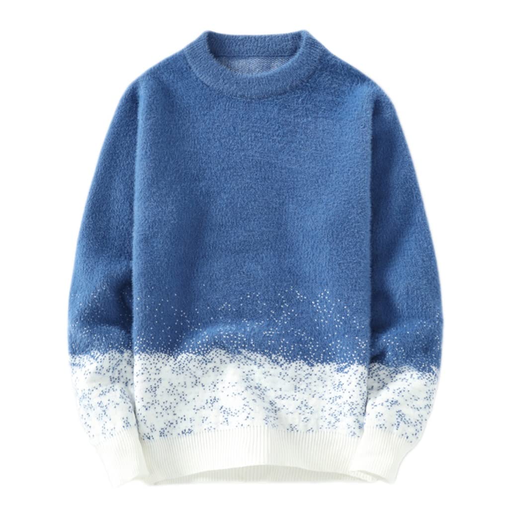 Pull homme hiver chaud vêtement tricoté épais paragraphe grande taille 3XL
