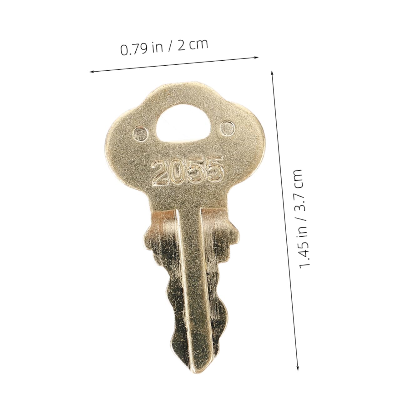 MUCKLILY 5pcs Towel Dispenser Key for Bathroom Toilet Paper Holders Metal Keys for Commercial Dispensers and Long Lasting Performance