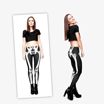 JINKAIJIA Women's Regular Size and Large Size Fashion Designs Digital 3D Printed Leggings(DDK100-1L)