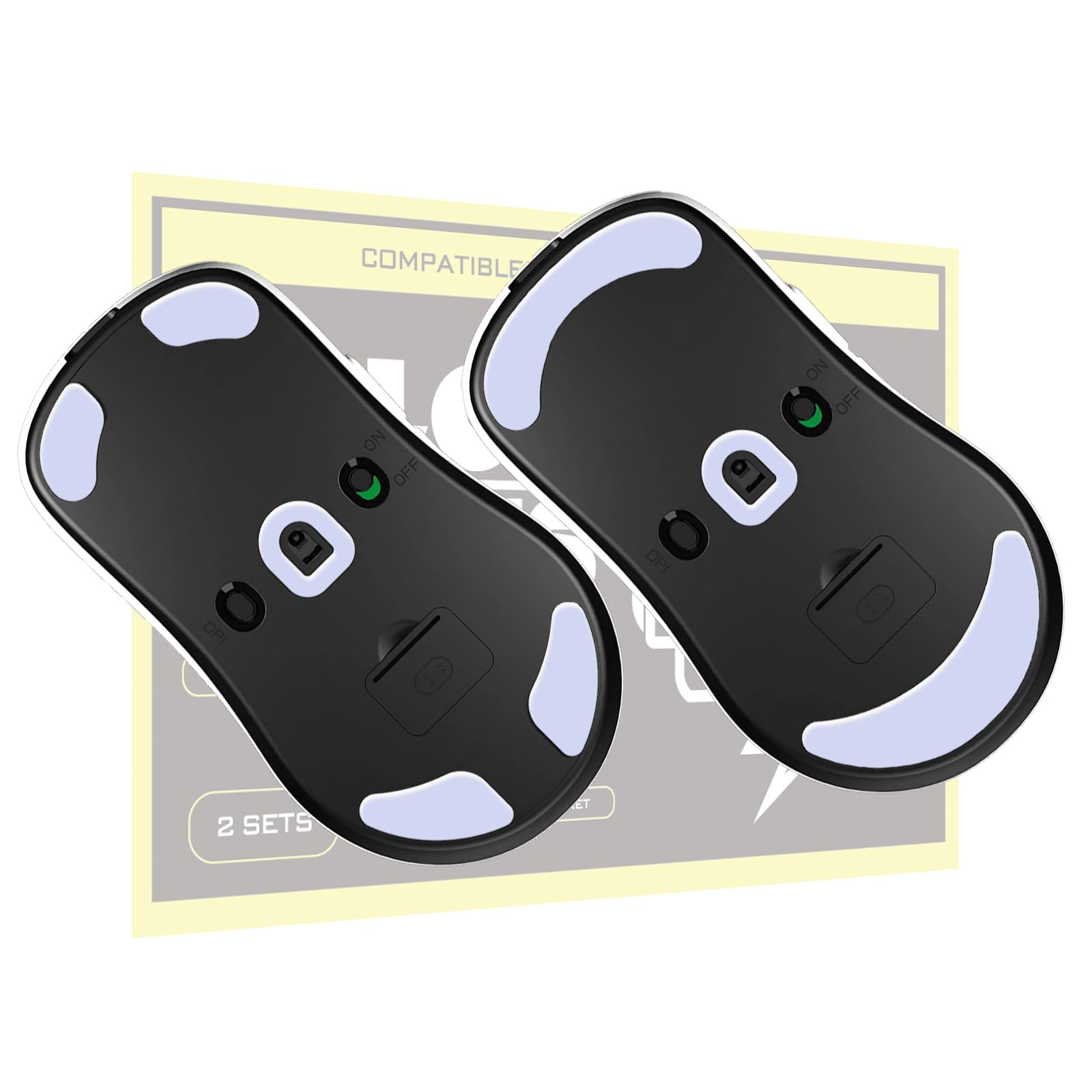 Ninjutso Sora V2 ホワイト 交換ソール付き Amazon.co.jp: Ninjutso Sora V2 ゲーミングマウス 用 2セット
