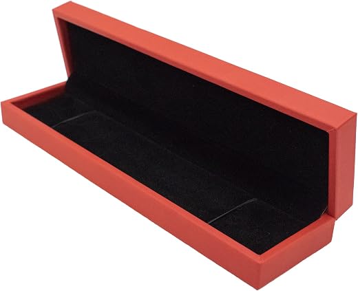 TRIXES Red Jewellery Boxes - Gift Box - Use for Weddings, Christmas and