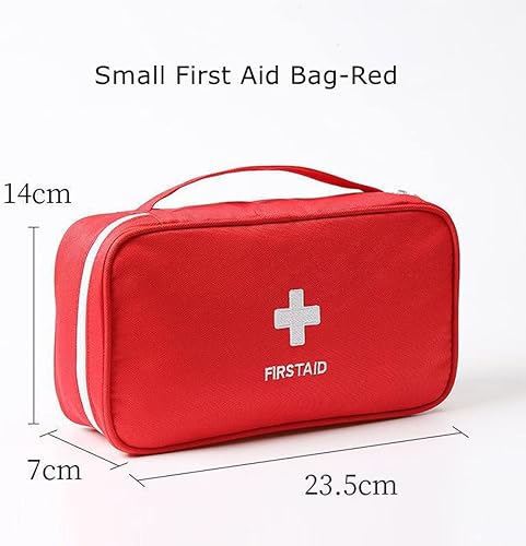 Miniatura 2 de Bolsa de primeros auxilios portátil para la familia, bolsa grande de almacenamiento de medicamentos, caja organizadora médica de emergencia,