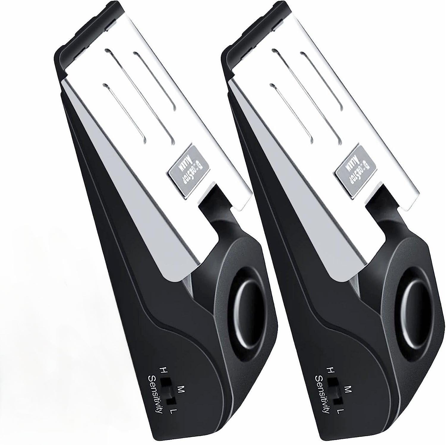 KUTONTECH Advanced Door Stop Alarm, Portable Security Tool for Home, Travel and Apartment Security (Effective Defense) - 2 Packs, 120dB Sirens.