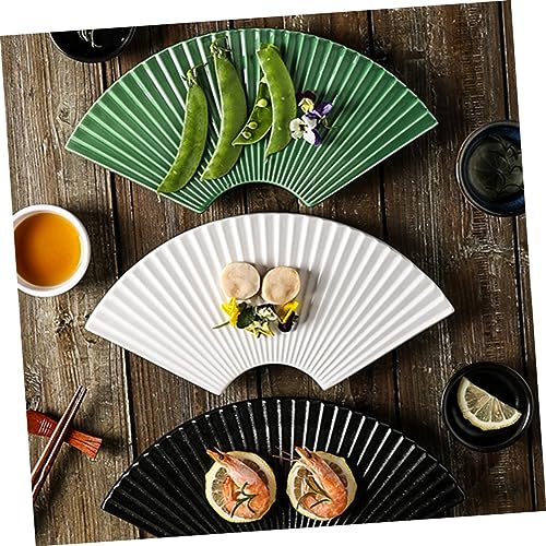 Plato estilo japonés para sushi de cerámica elegante miniatura 6