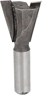 IIVVERR Woodworking 1/2" Drill Hole 1 1/8" Cutting Dia 14 Degree Dovetail Router Bit (Broca para fresado de cola de 14 grados 'Dia de Corte' de Madera '1/2' 'Vástago 1 1/8' '